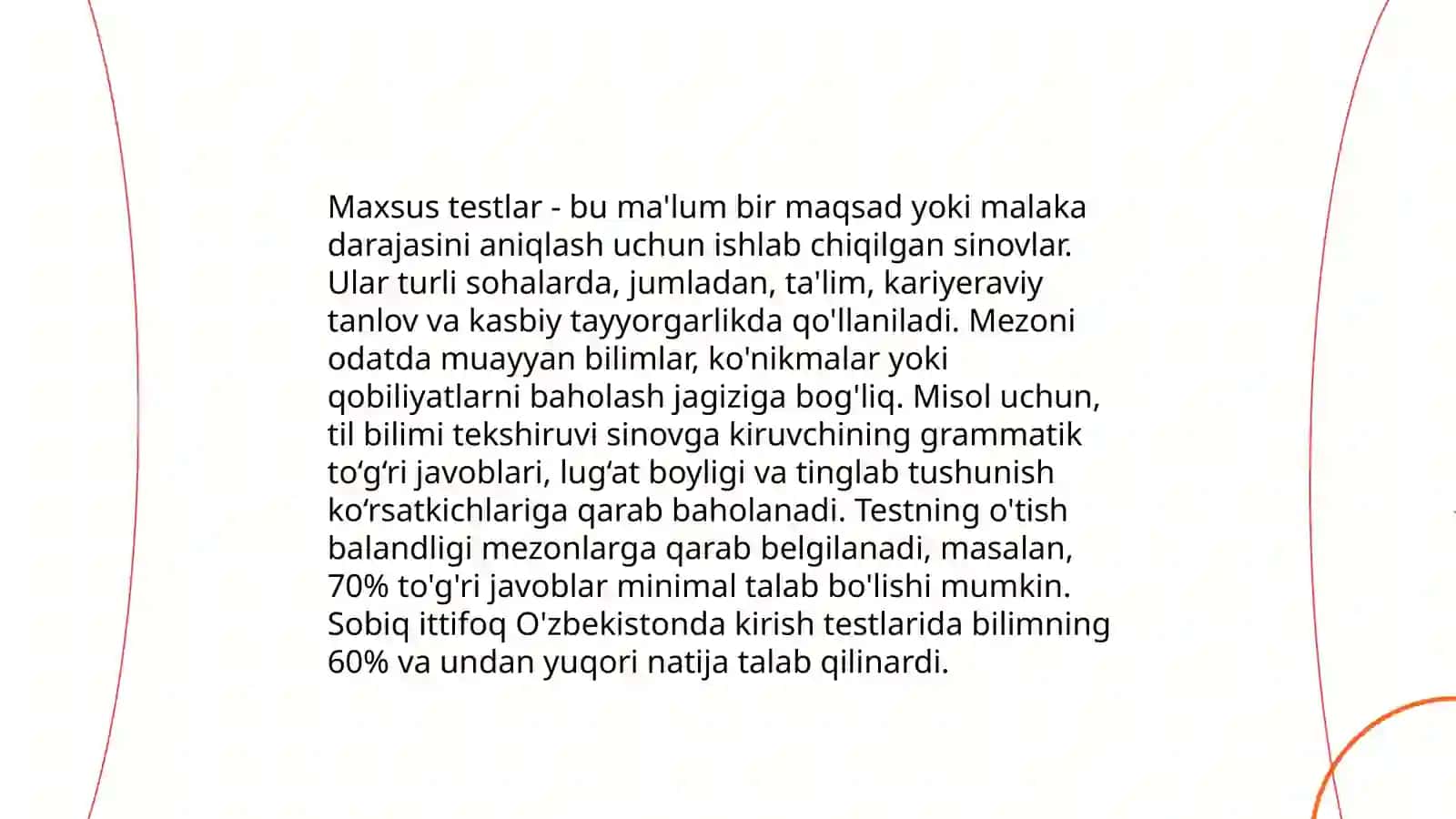 Òquvchilarni baholash mezonlari 3