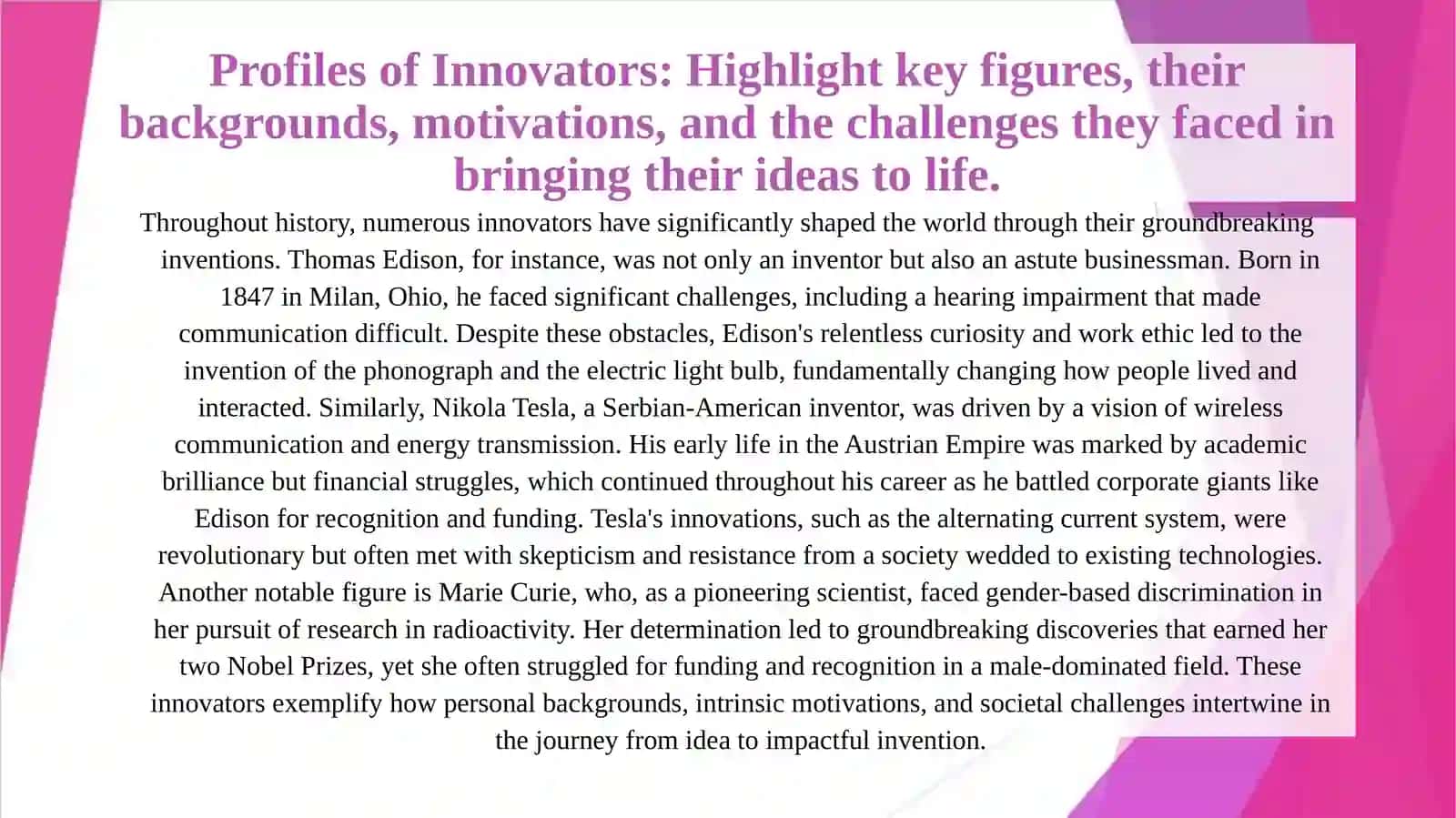 Great Inventors and Inventions 3
