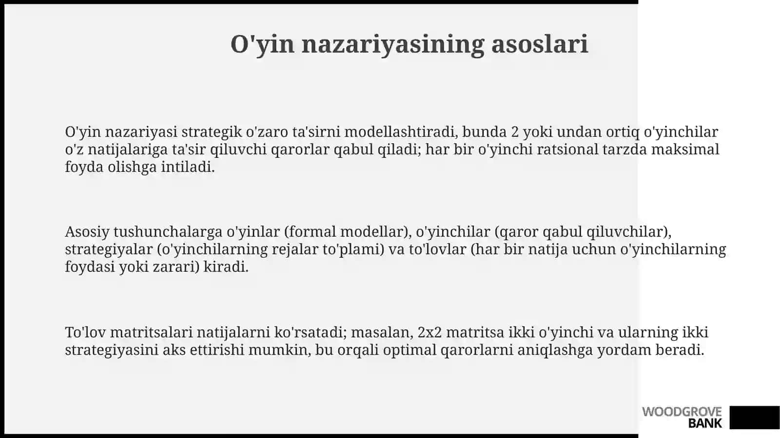 Bojtarifinazariyasi 3
