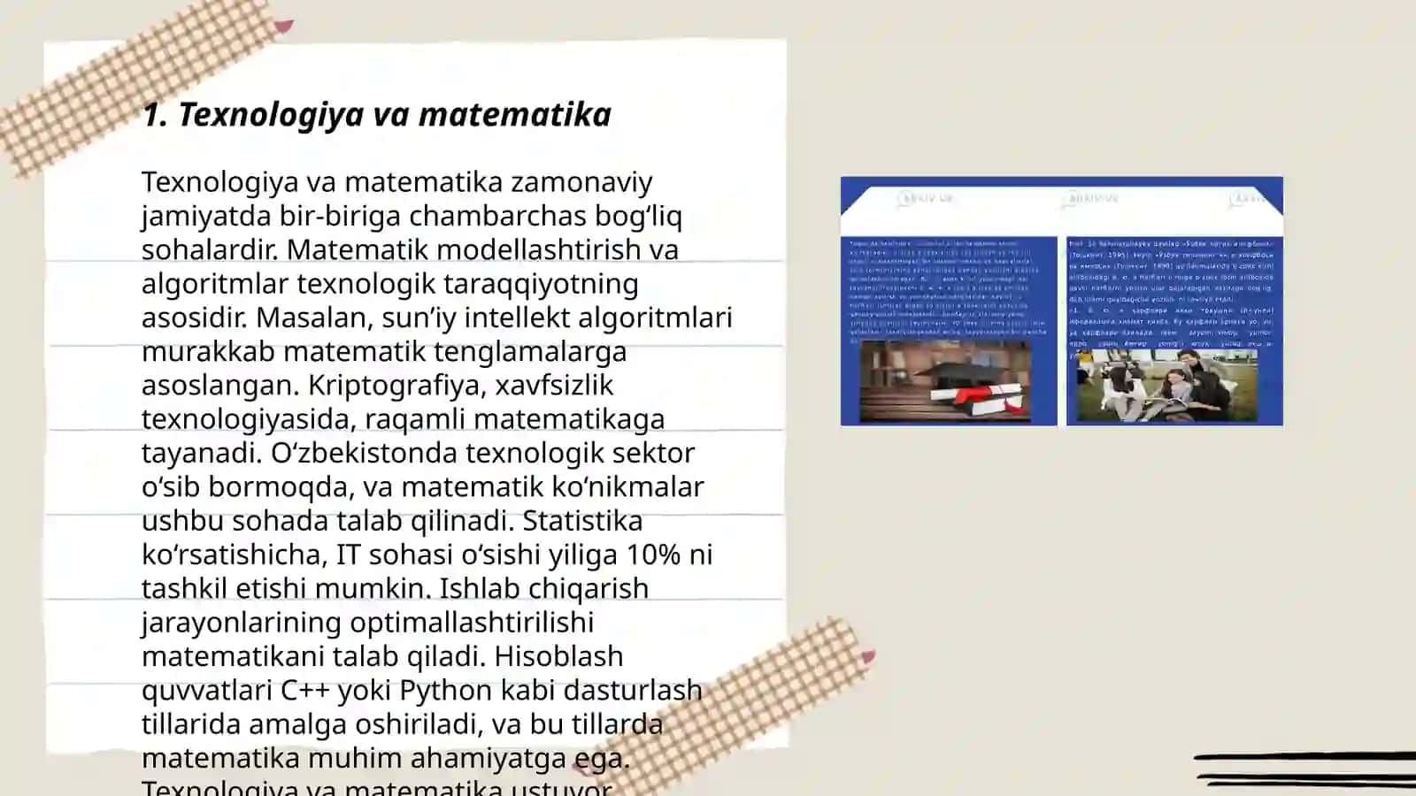 Texnologiya va matematika 3