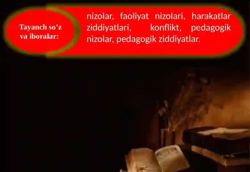 O‘QITUVCHI KASBIY FAOLIYATIDA PEDAGOGIK NIZOLAR VA ZIDDIYATLAR 3