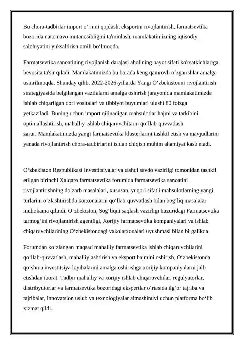 Farmatsevtika Sanoati 3