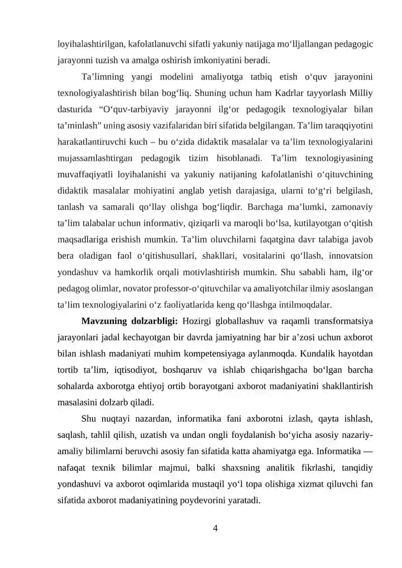 Axborot Madaniyati Tushunchasi 3