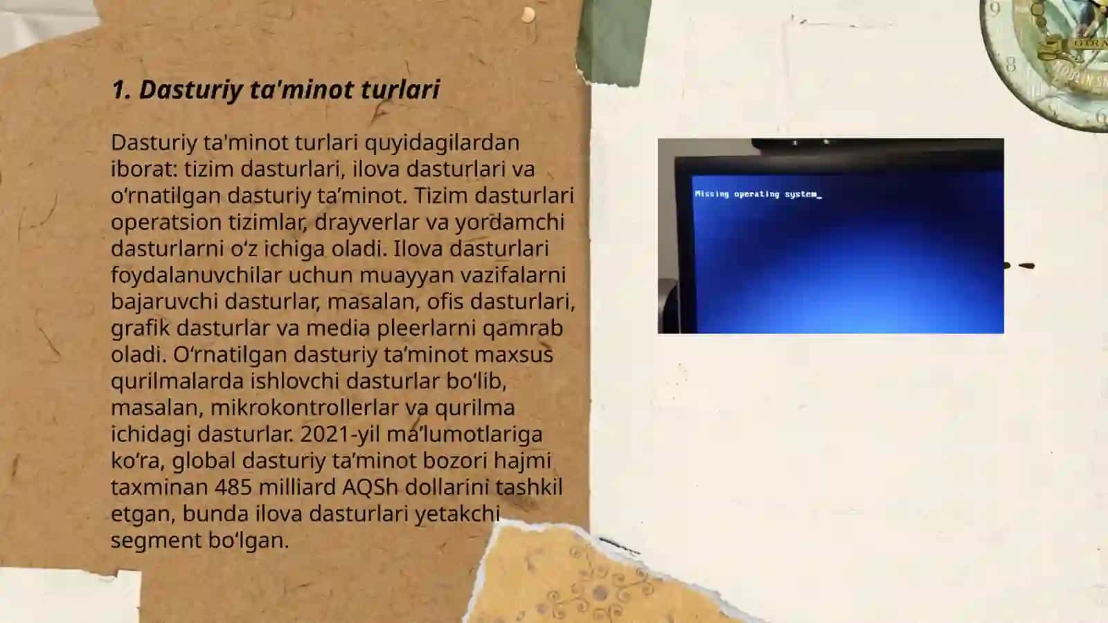 Dasturiy ta'minot turlari 3