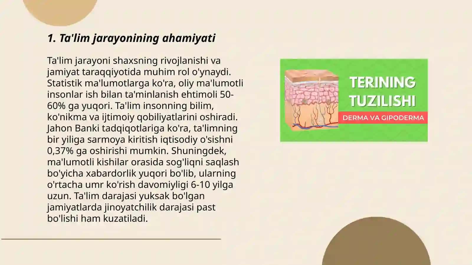 Terining tuzilishi 3