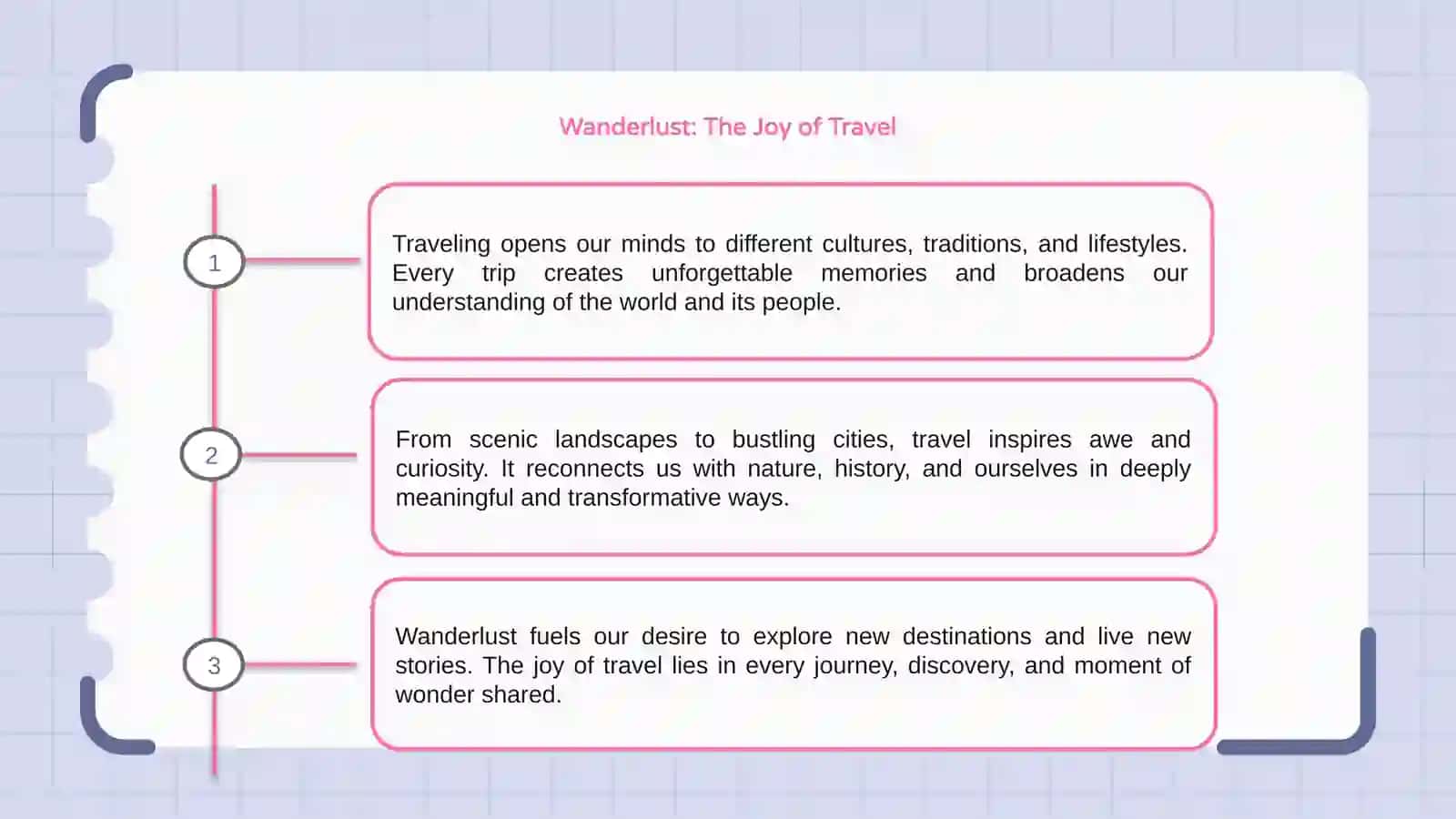 Wanderlust: The Joy of Travel 3