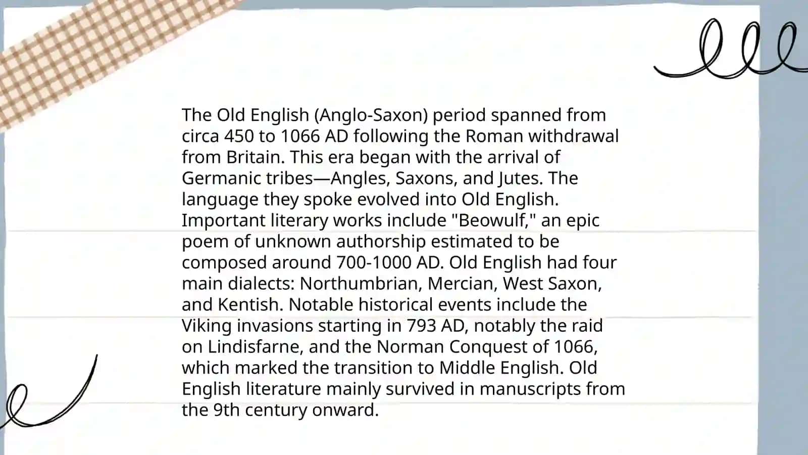 History of the English Language 3