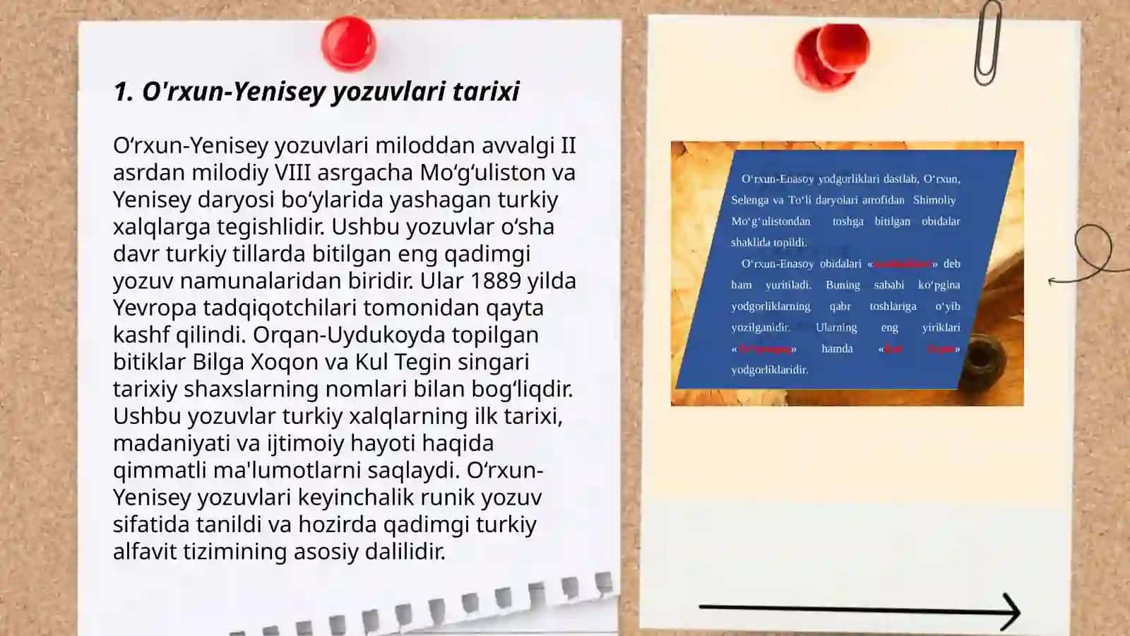O'rxun enasoy bitiktoshlari 3