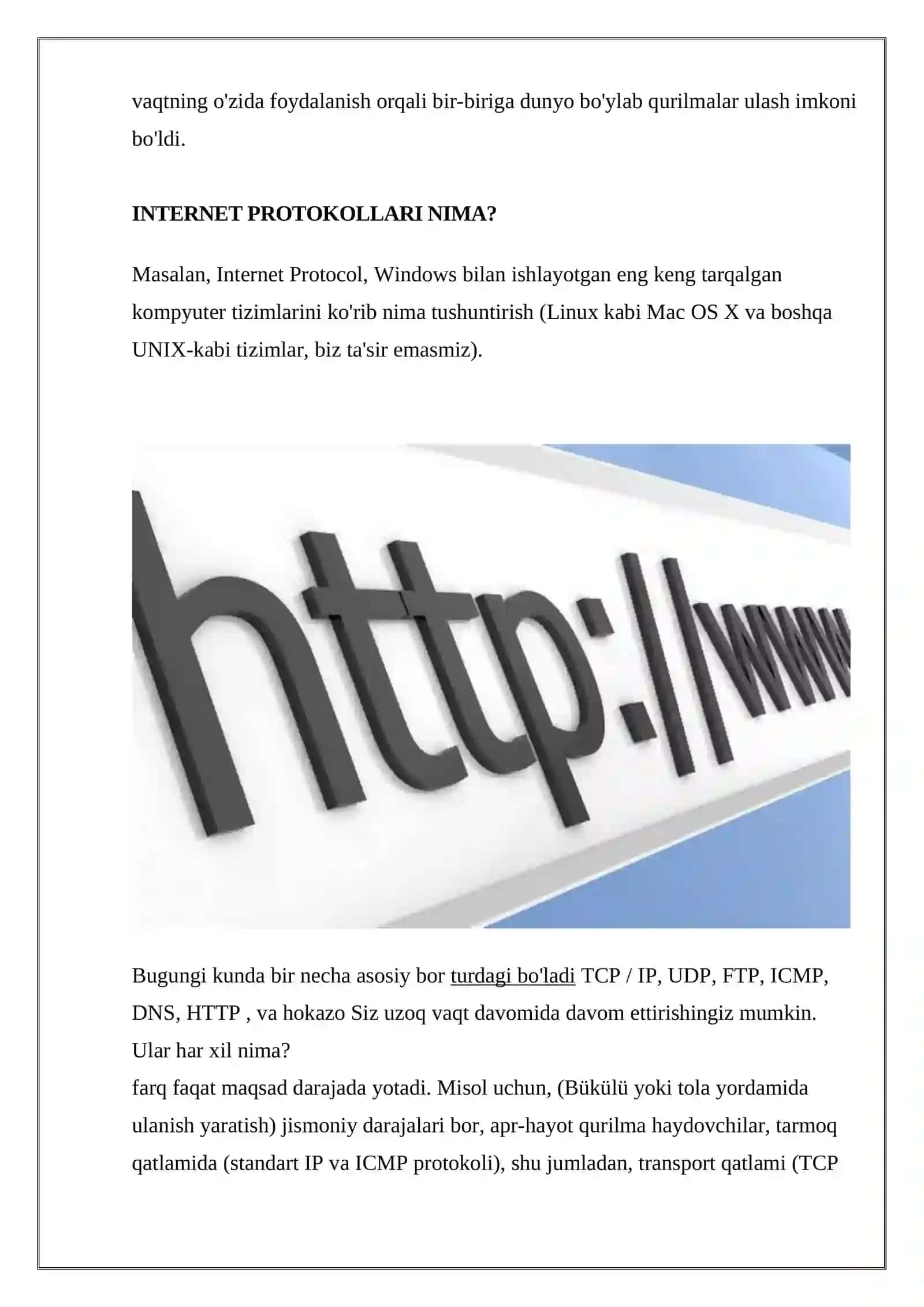 Internet Protokoli 3