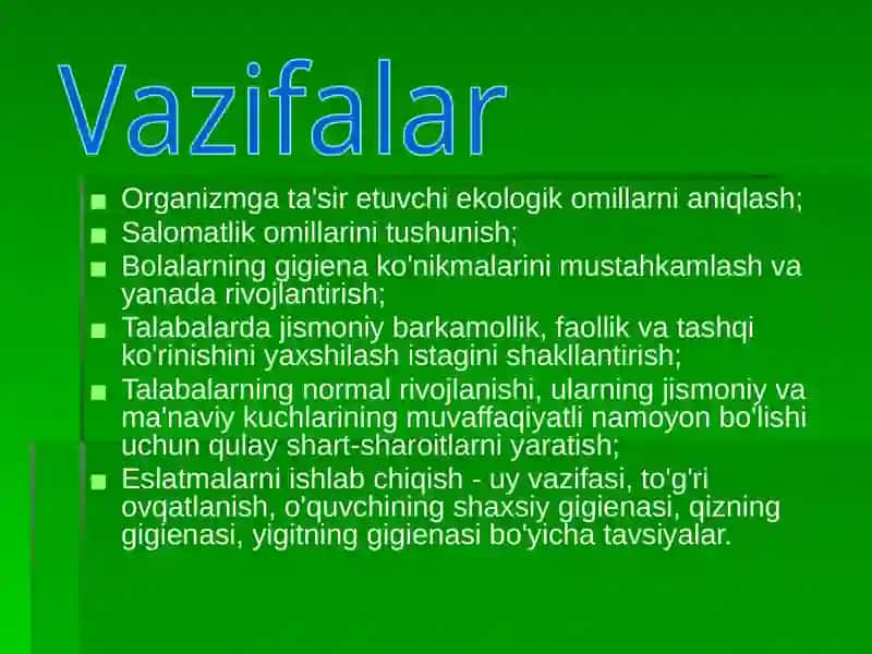 O’quvchilarni gigiyenik tarbiyalash 3