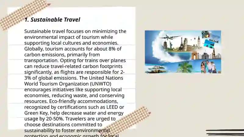 Sustainable Travel 3