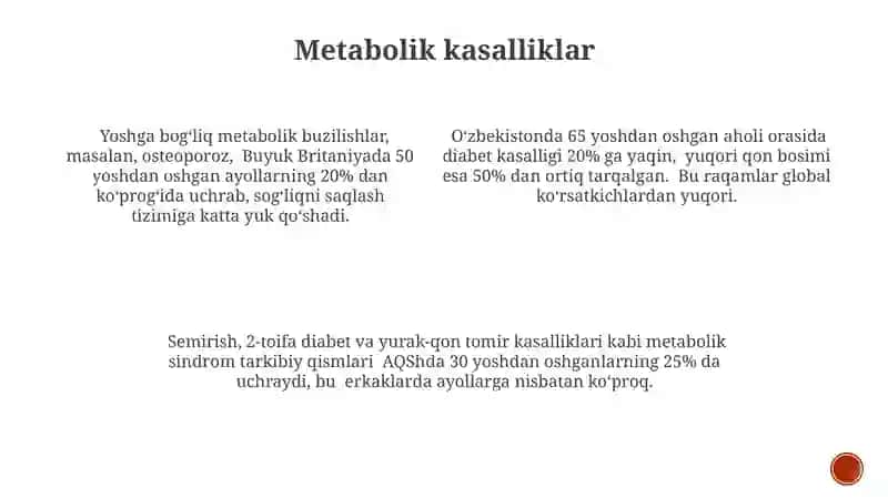 Metabolik kasalliklar 3
