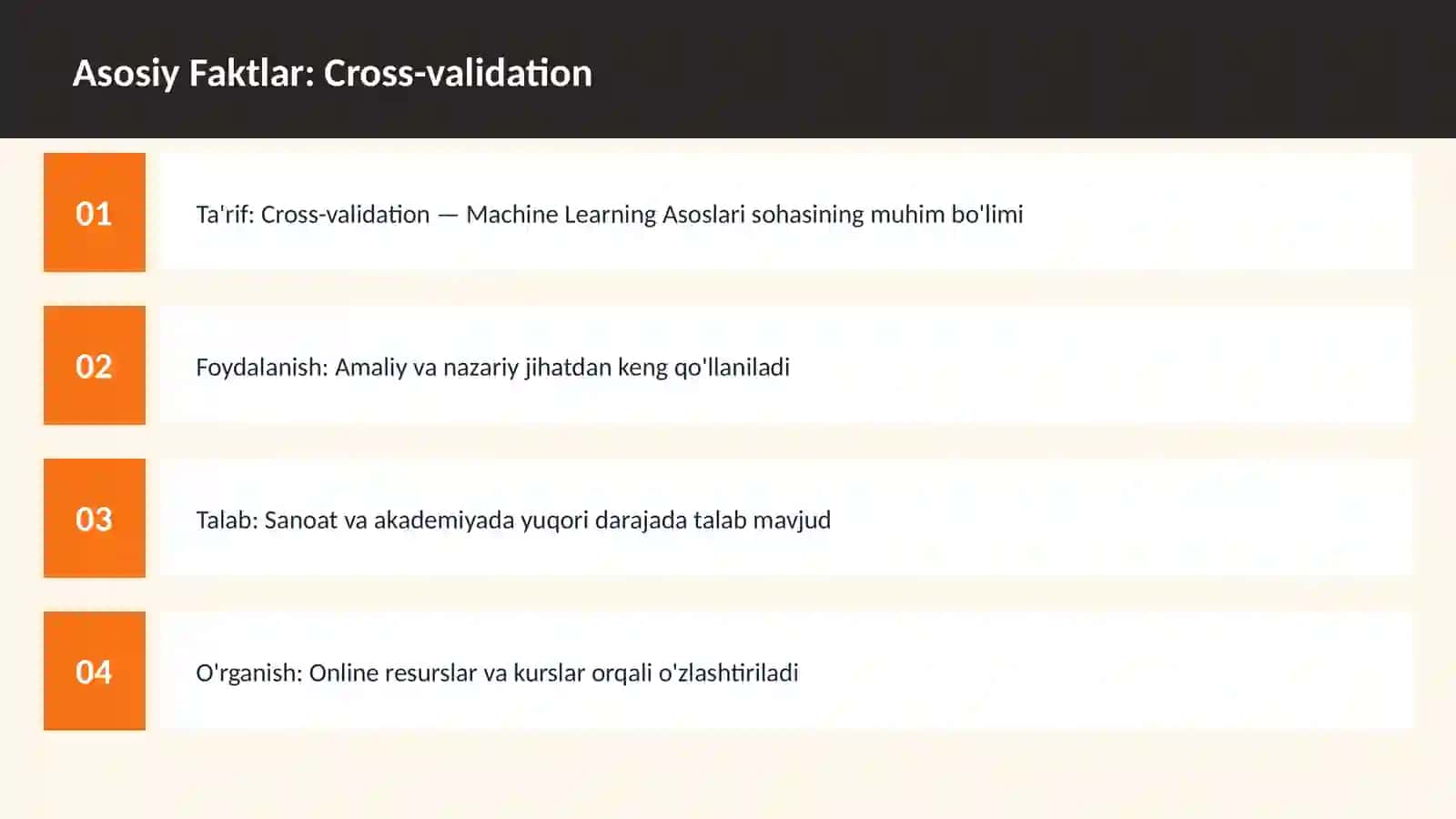 AI | MACHINE LEARNING ASOSLARI 3