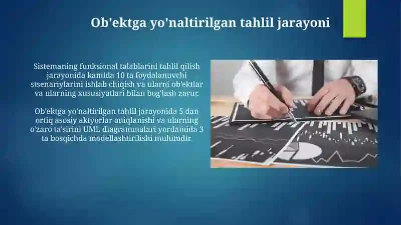 Ob'ektga yoʻnaltirilgan tahlil va loyihalash 3