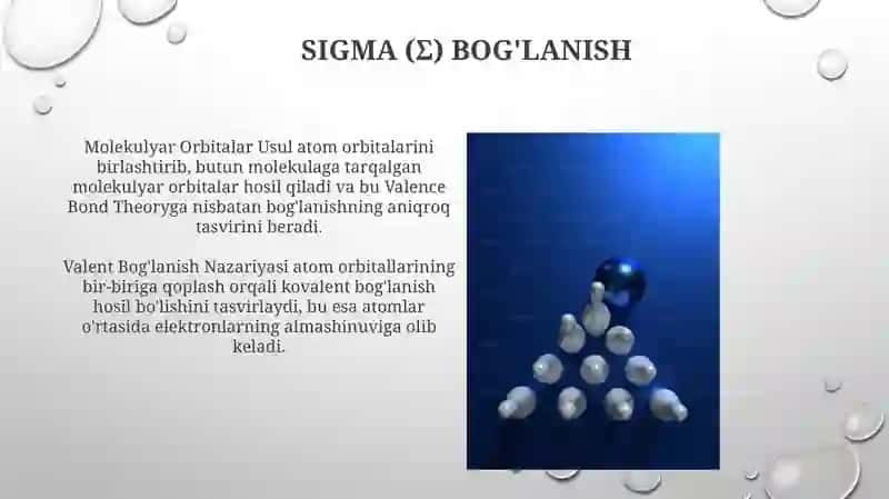 Valent boğlar nazariyasi 3