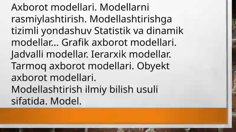 Informatikada metodlashtirish 3