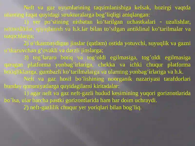 NEFT VA GAZNING ISTIQBOLLI (С2TOIFA) 3