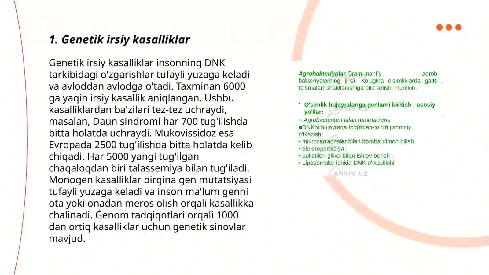 Tibbiy genetik maslahat 3