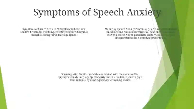 Managing Speech Anxiety 3