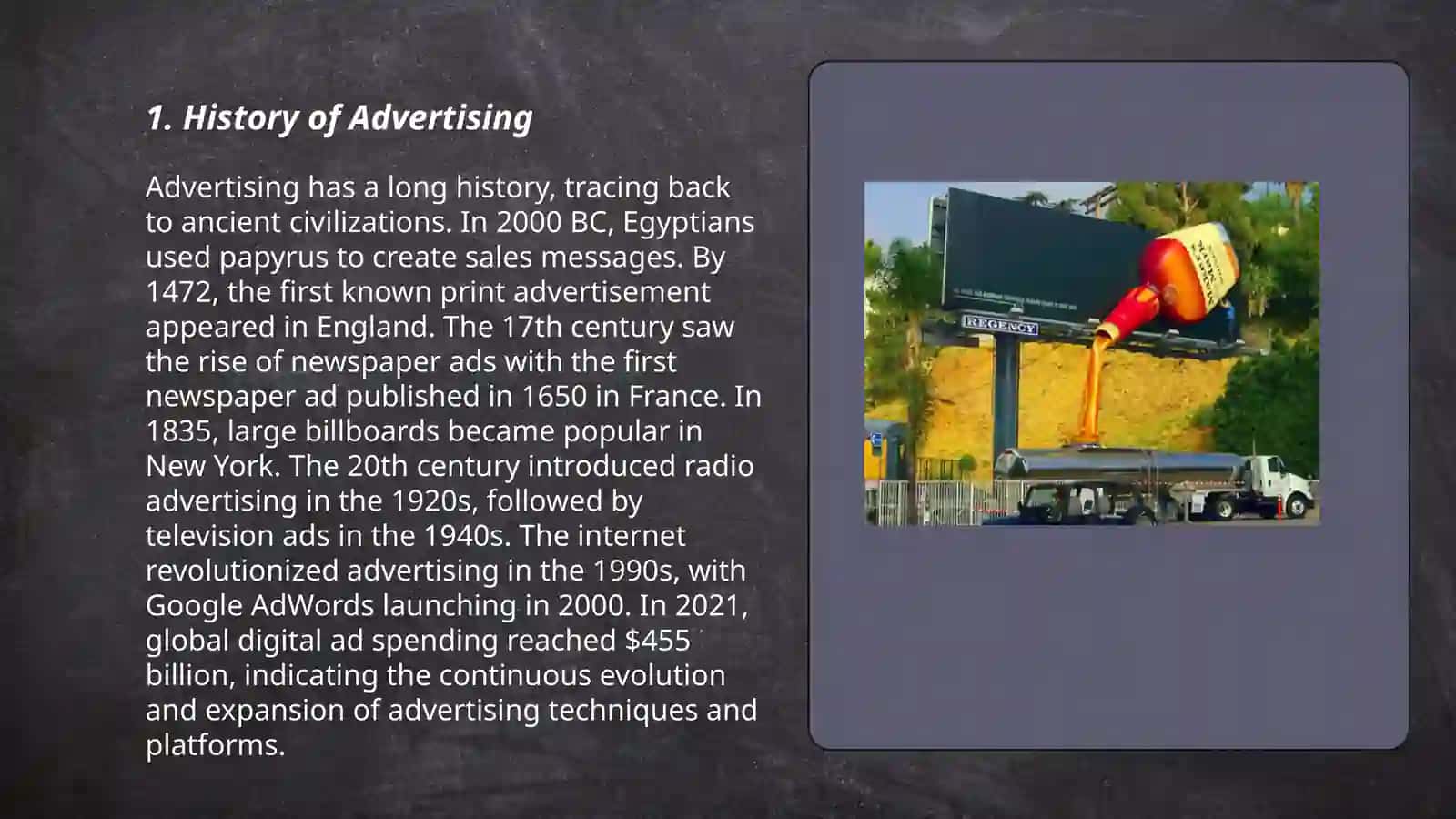 Reklama tarixi (History of Advertising) 3