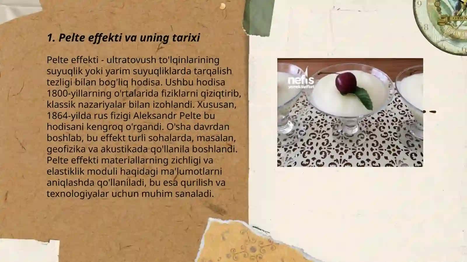 Pelte effektini oʻrganish 3