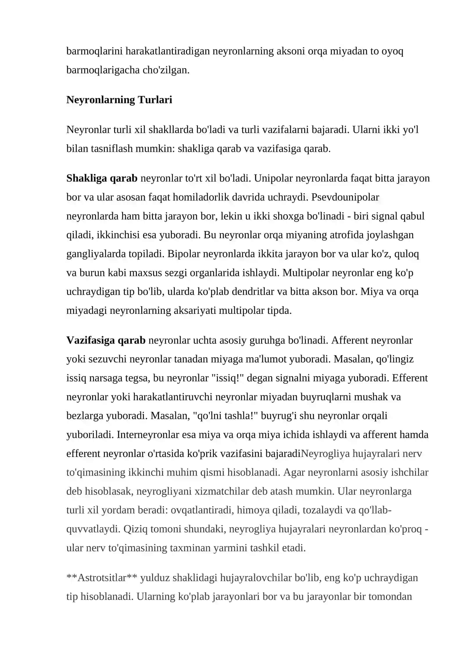 Nerv Sistemasining Gistologik Tuzilishi 3