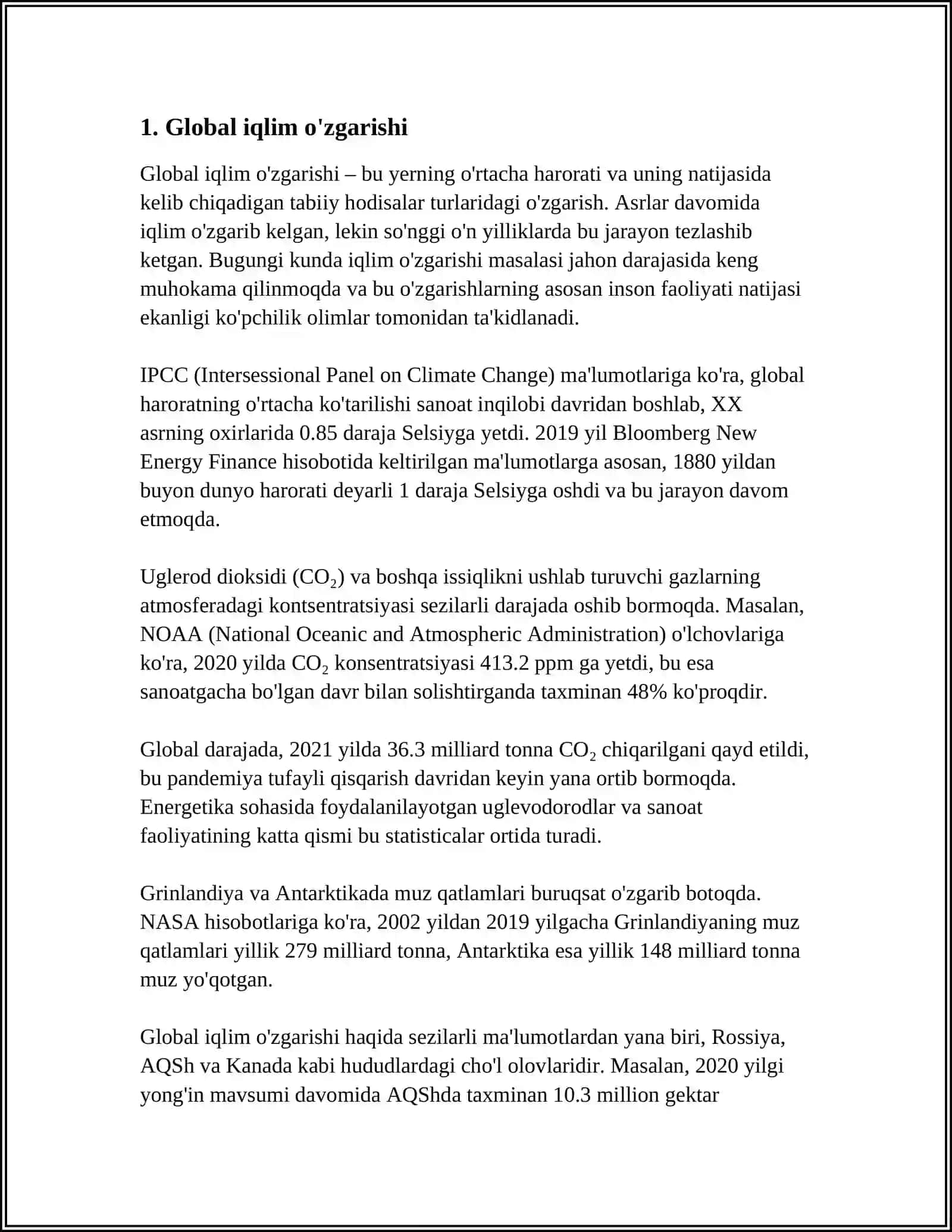 GLOBAL EKOLOGIK MUAMMOLAR 3