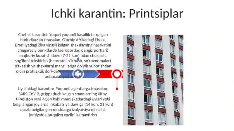 Õsimliklarni ichki va tashqi karantini 3