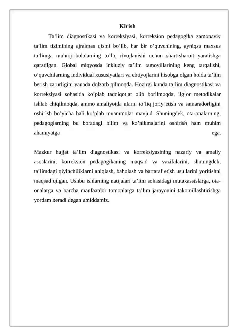 Pedagogik Diagnostika va Pedagogik Korreksiya 3