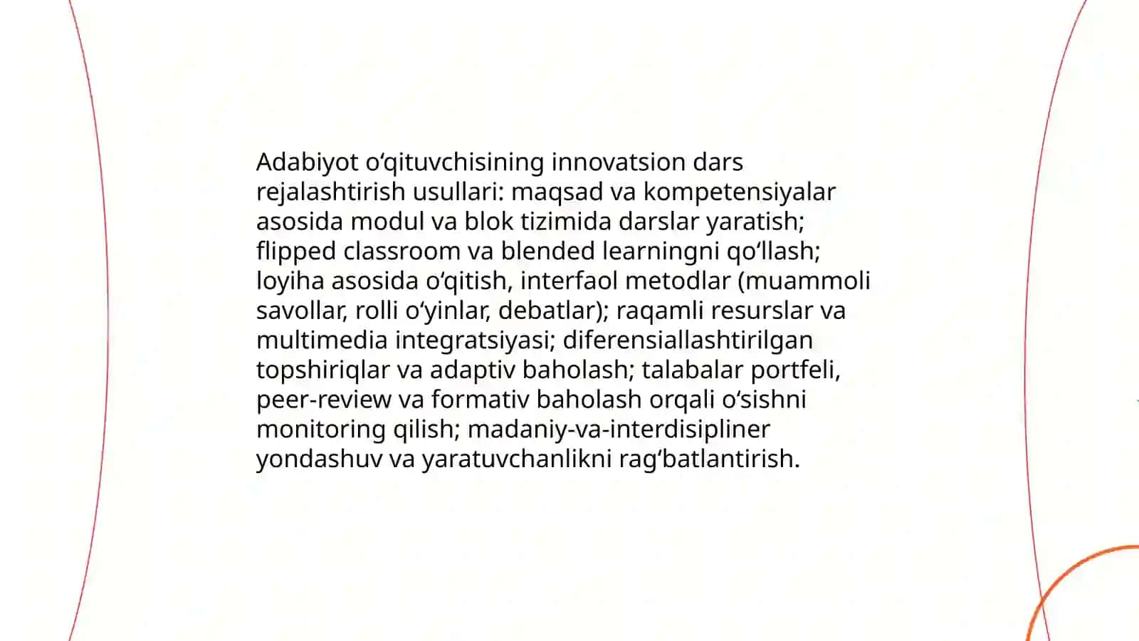 Adabiyot o‘qituvchisining innovatsion pedagogik faoliyati 3