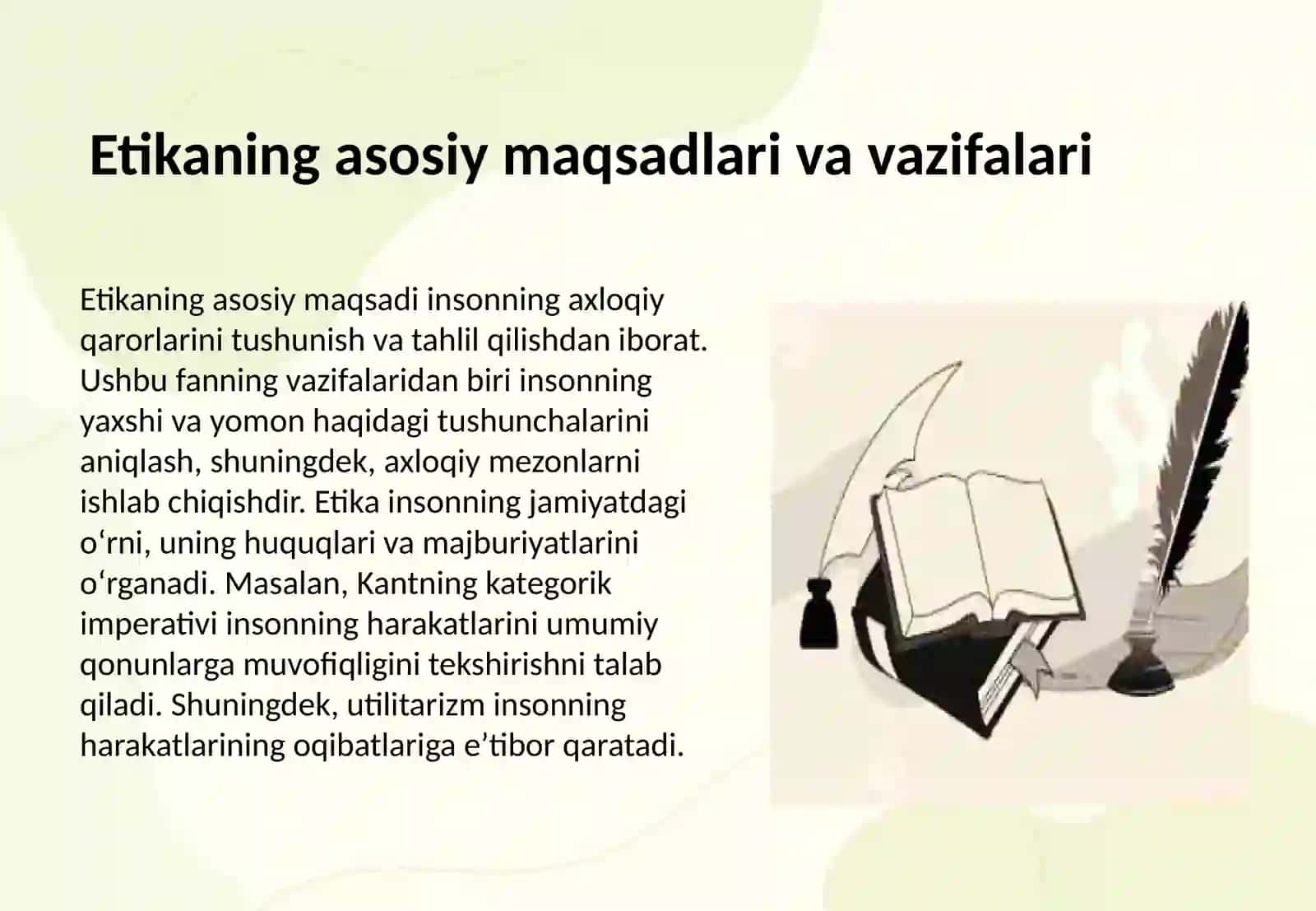 Etika - Axloq falsafasi. Etikaning kategoriyalari 3