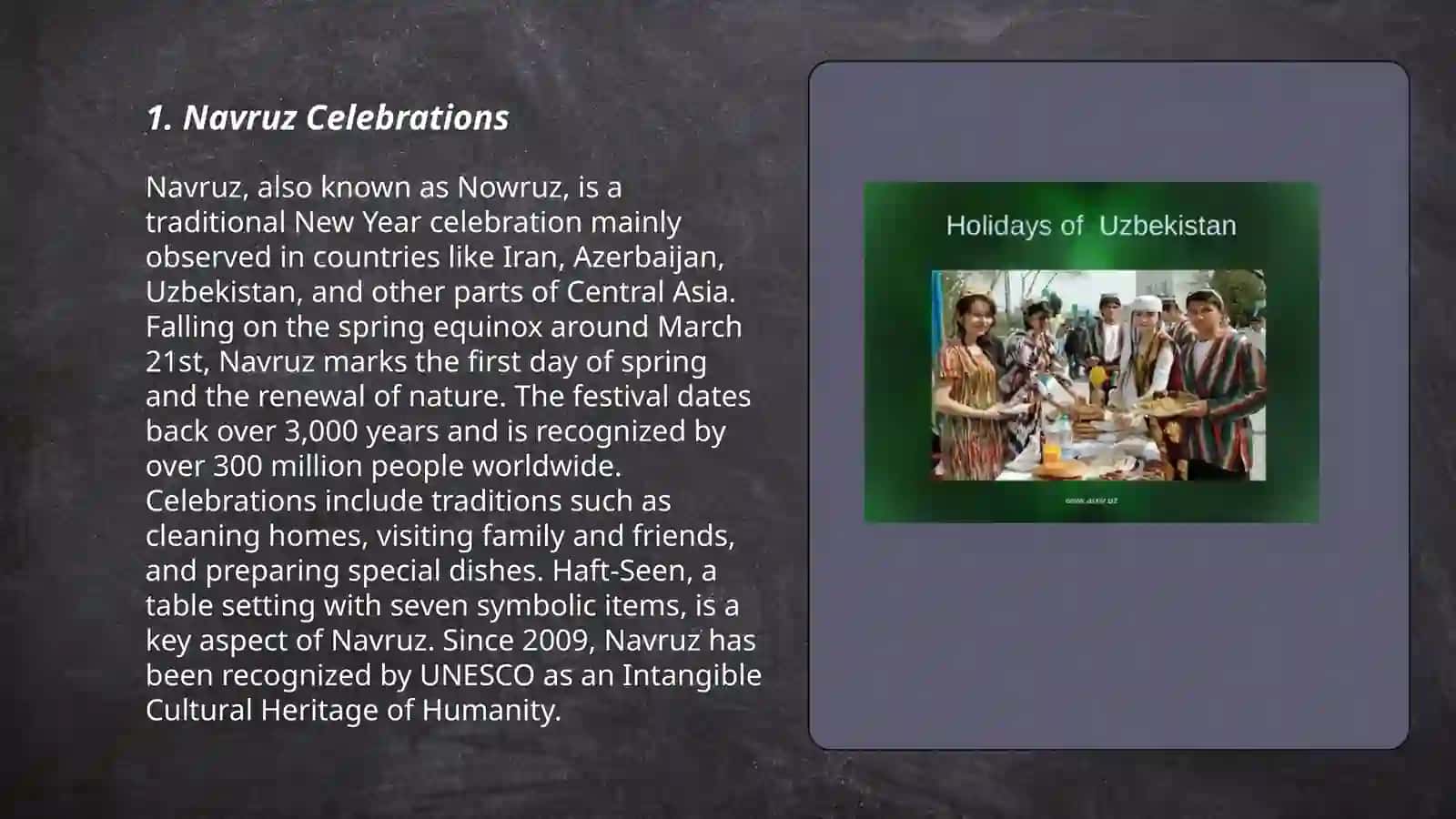 Customs and traditions of Uzbekistan 3
