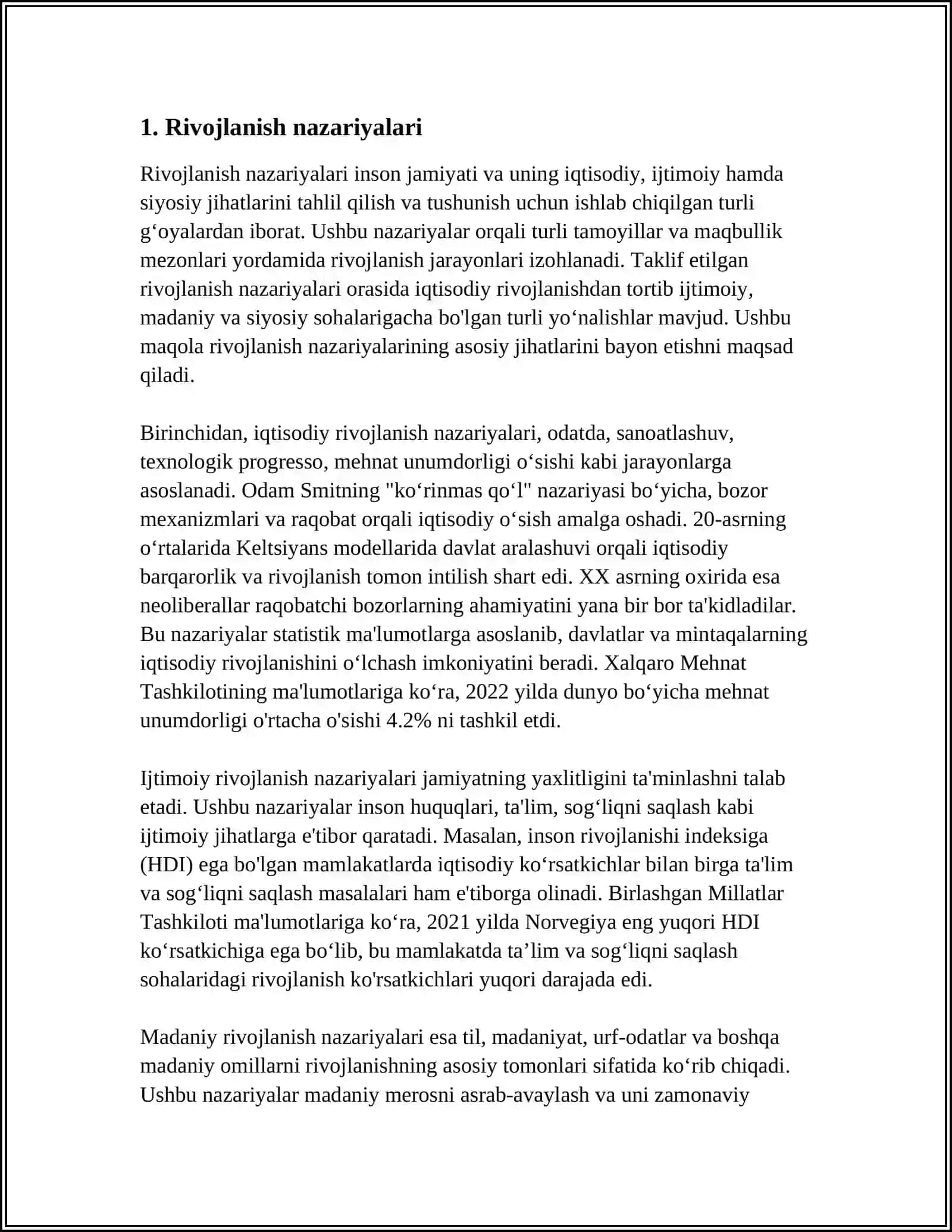 RIVOJLANISH FALSAFASI 3