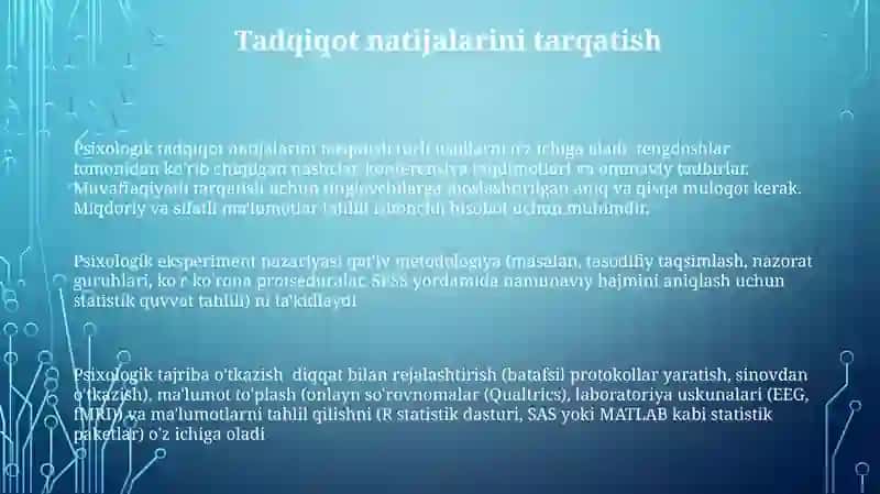 Psixologik eksperiment nazariyasi va amaliyoti 3