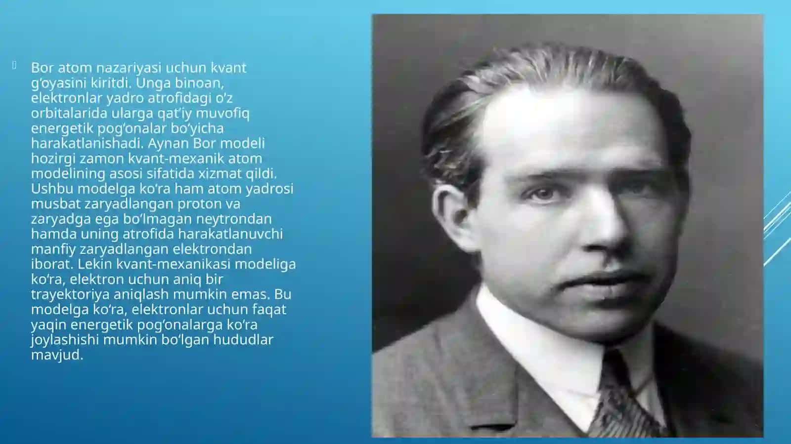 Atom nimalardan tashkil topgan 3