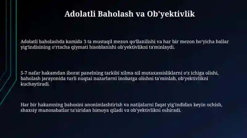 Hakamlar hayʼati va vazifalari 3