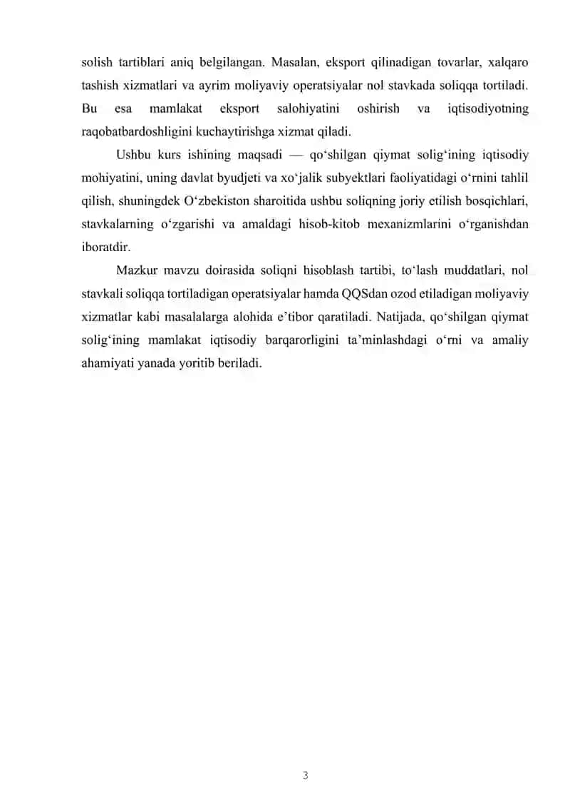 Qo‘shilgan Qiymat Solig‘i 3