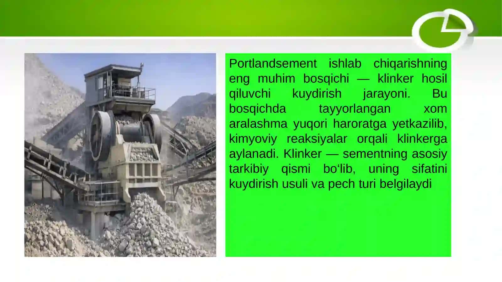 Portlandsеment ishlab chiqarishdagiuskunalar 3