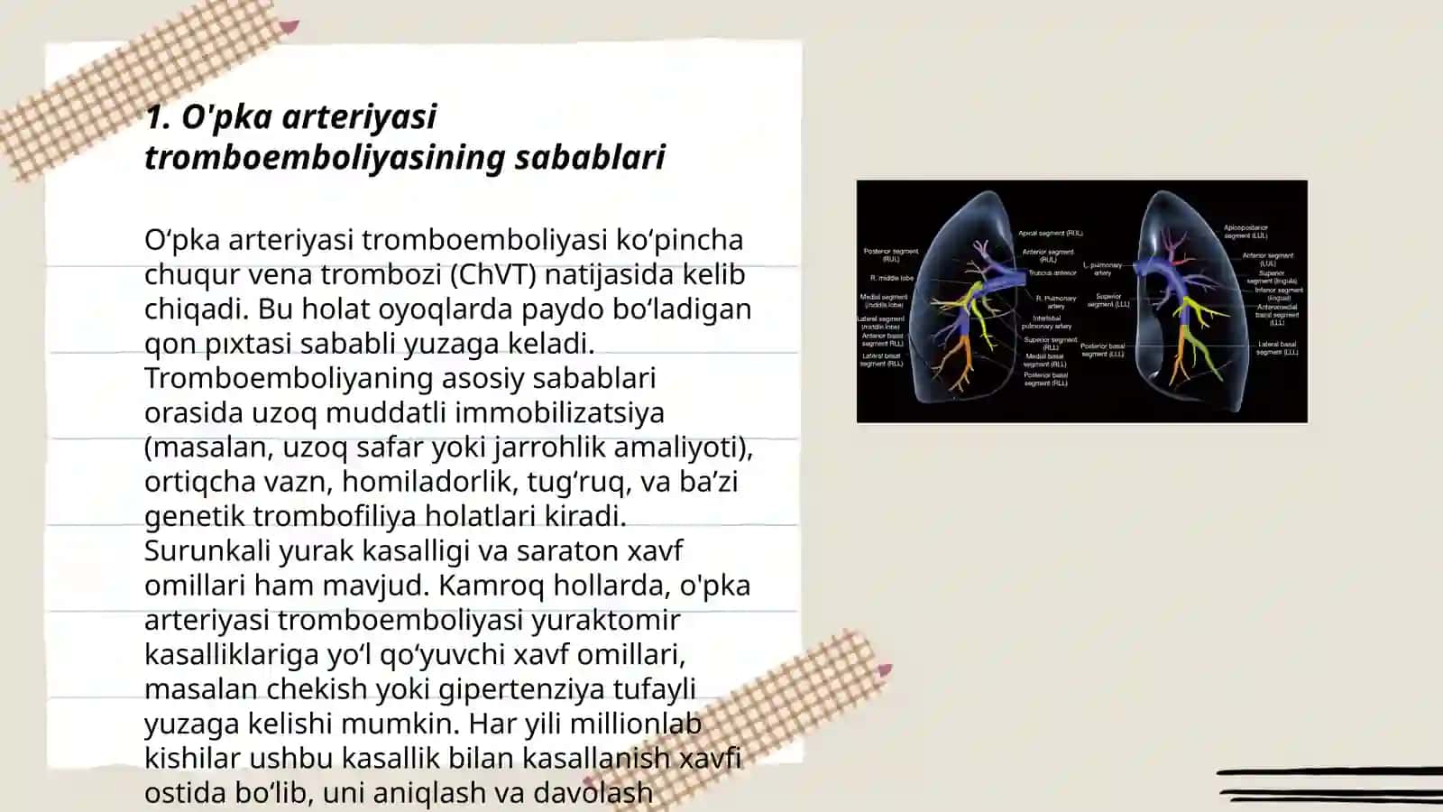O’pka arteriyasi tromboemboliyasi 3