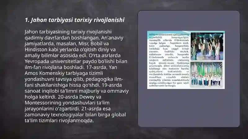 Jahon tarbiya konsepsiyasi 3