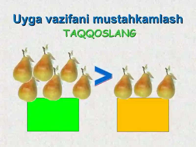Qo’shish va ayirishning o’zaro bogliqligi 3