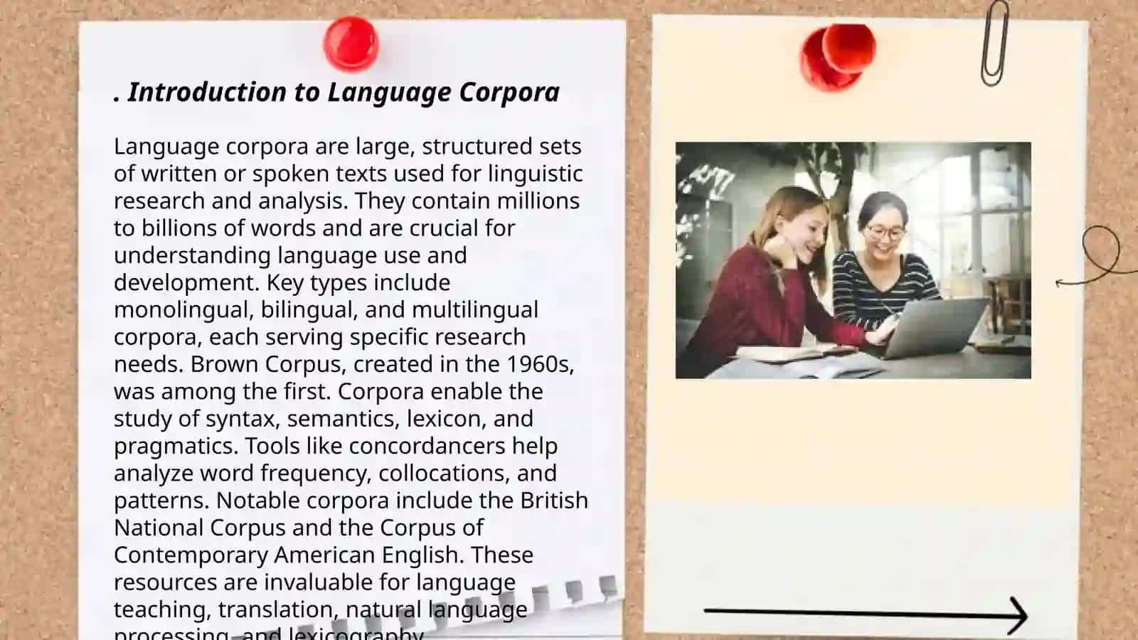 Introduction to Language Corpora 3