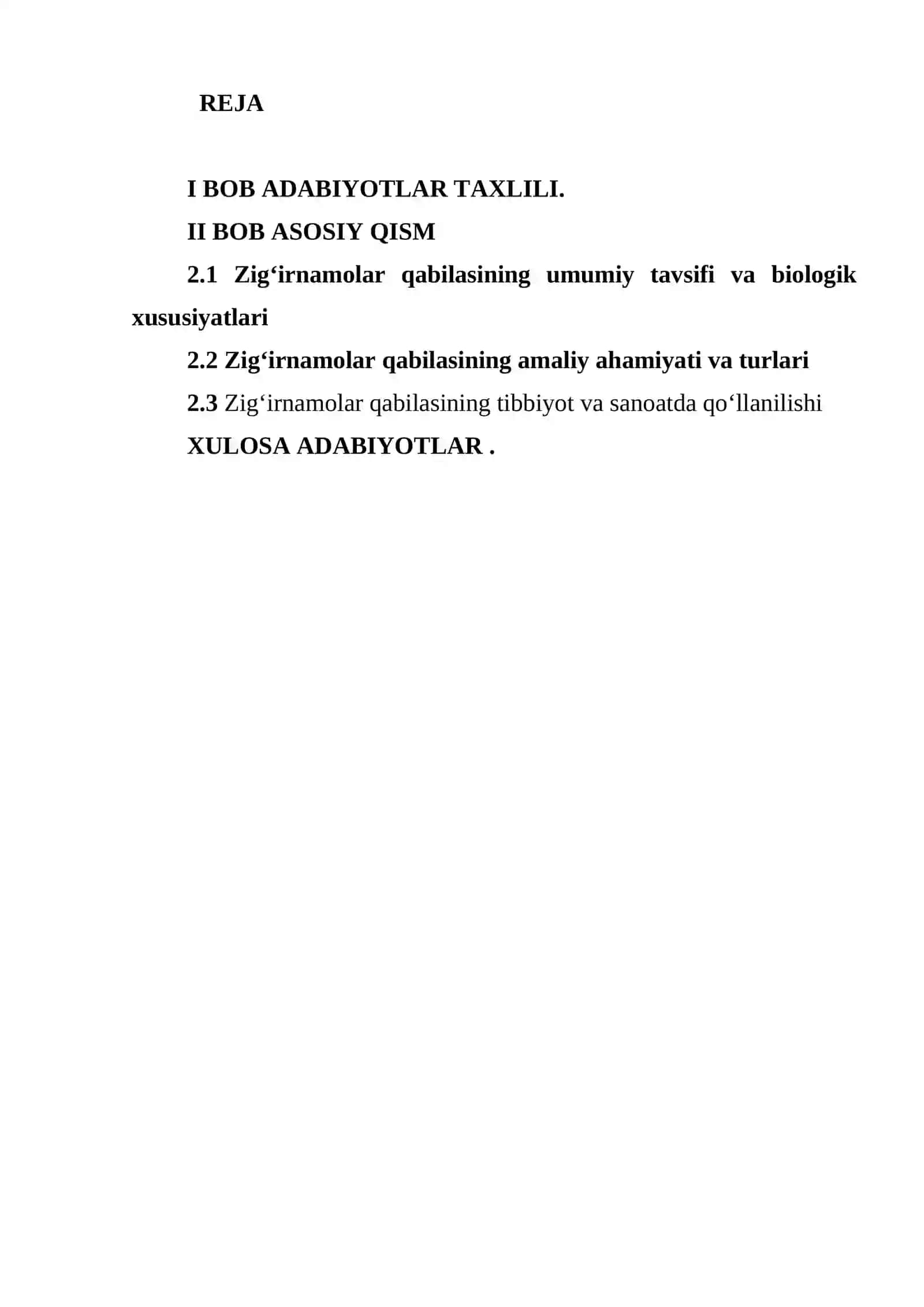 ZIG’IRNOMALAR OILASI 3