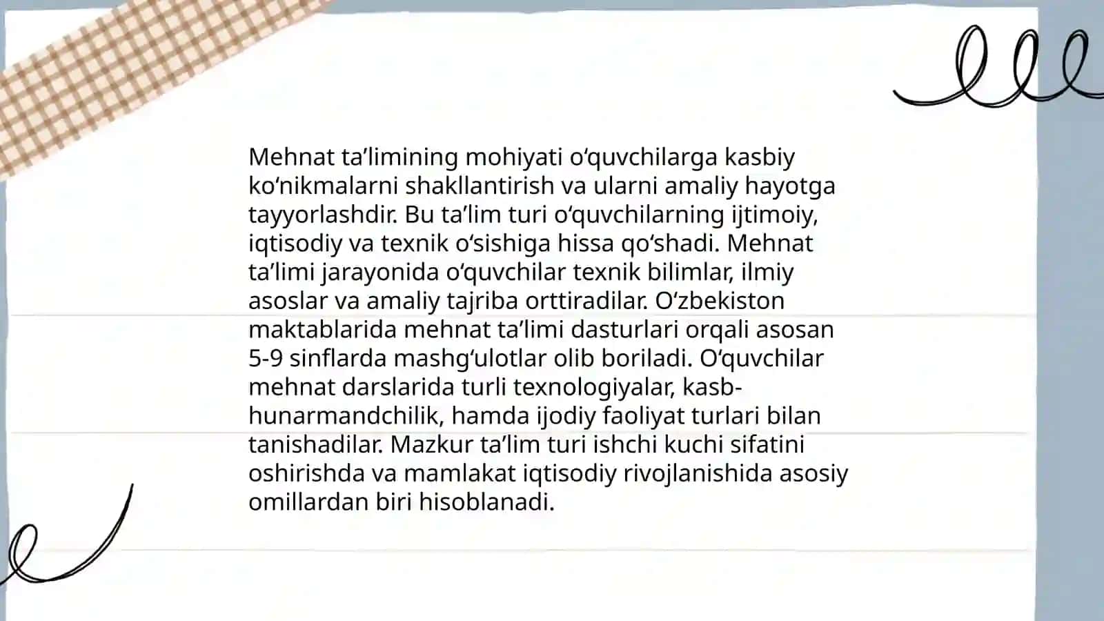 Mehnat taʼlimining shakl va metodlari 3