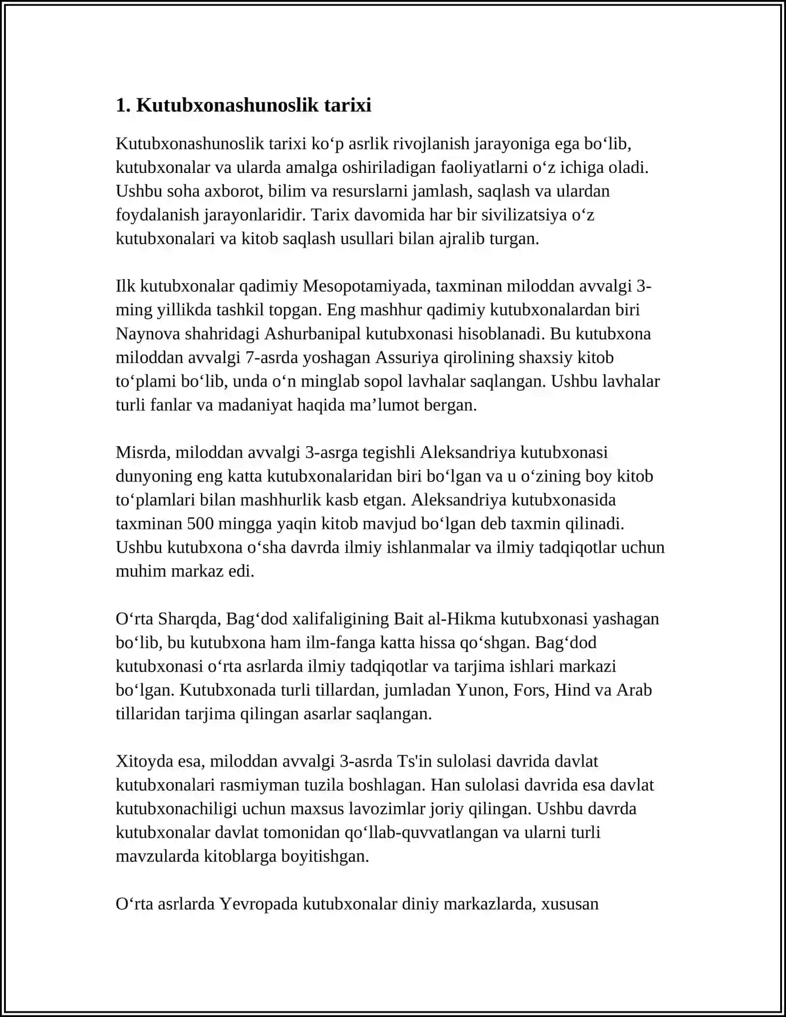 KUTUBXONASHUNOSLIK FAN SIFATIDA 3