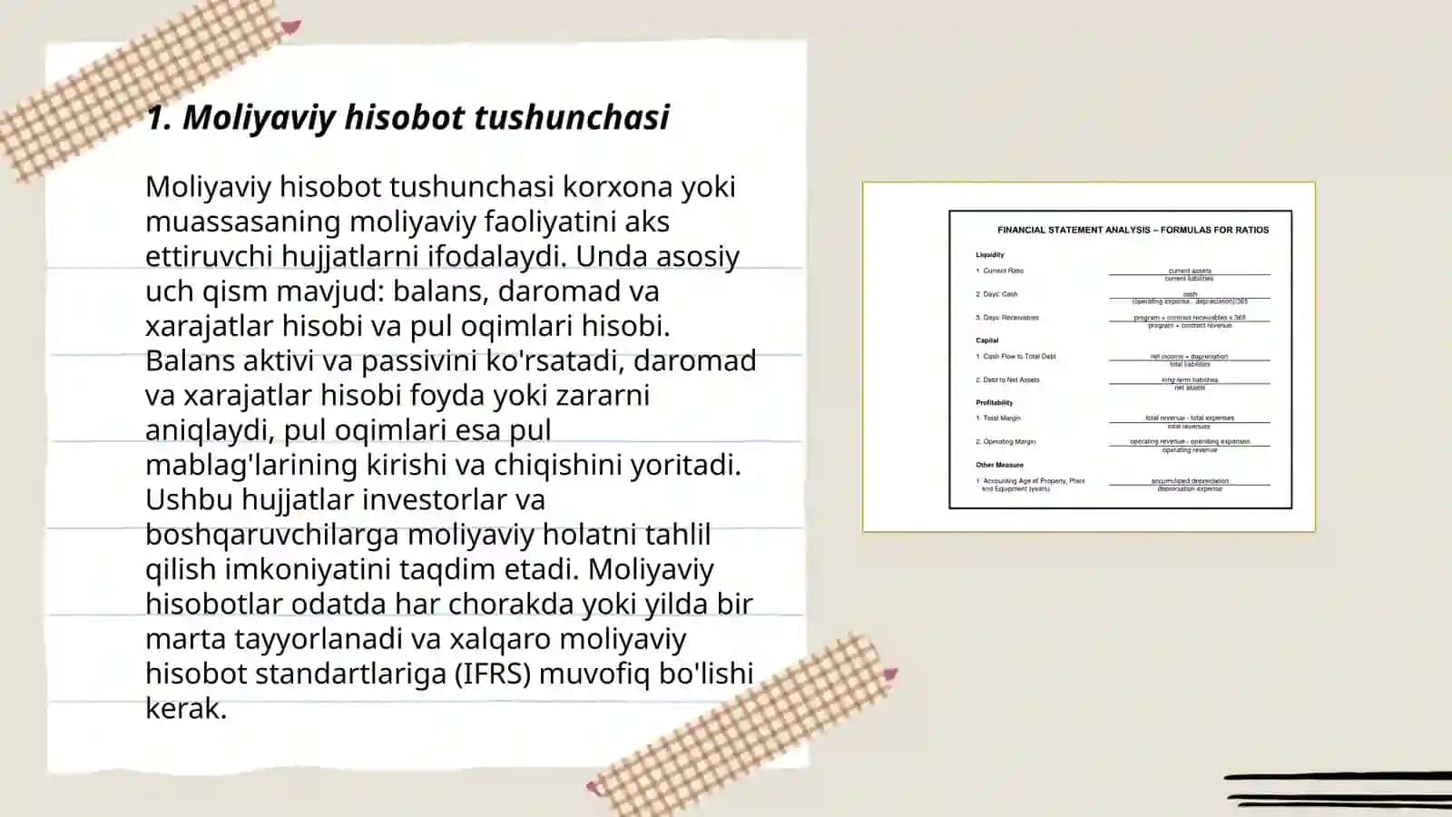 Moliyaviy hisobotning funktsiya va vazifalari 3