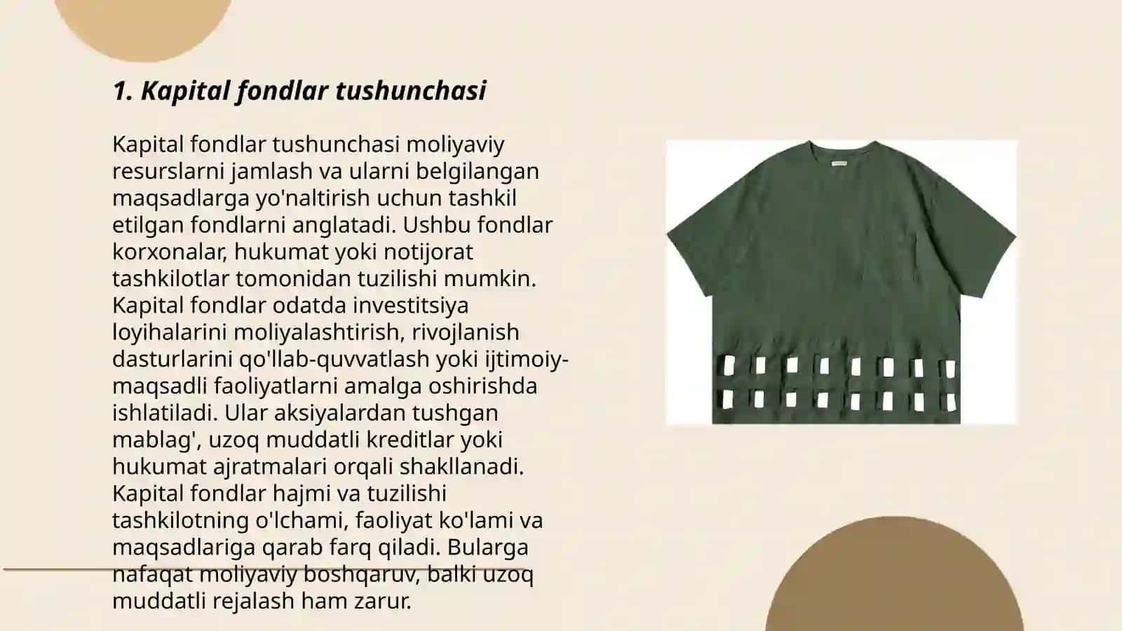 Kapital fondlar hisobi 3