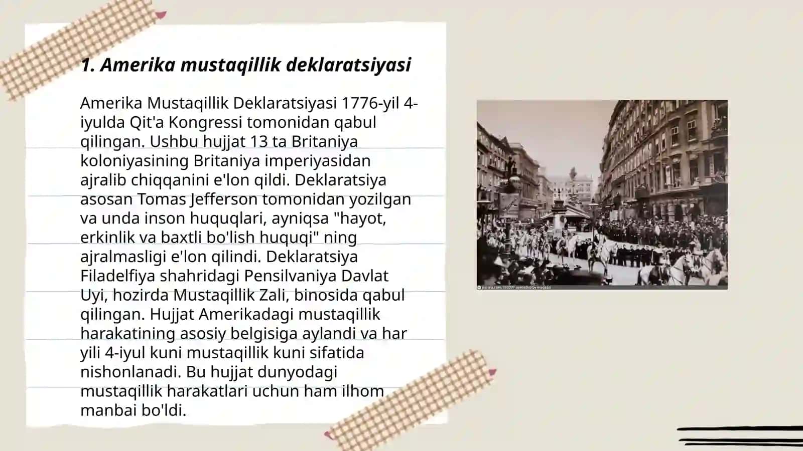 Amerika mustaqillik deklaratsiyasi 3