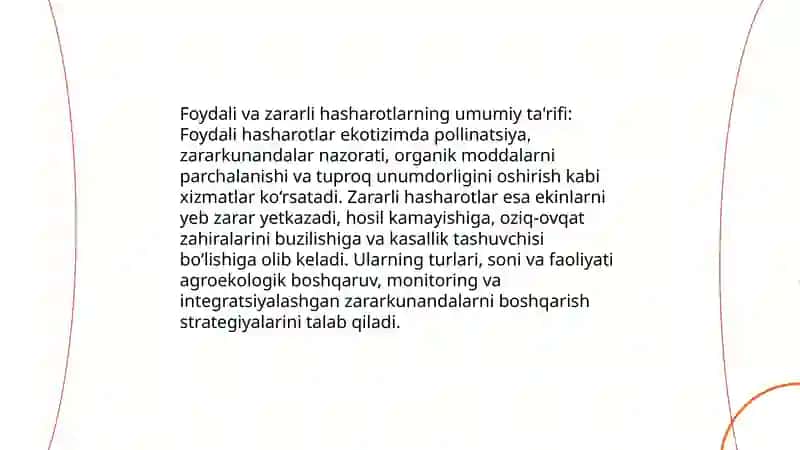 Foydali va zararli hasharotlar 3