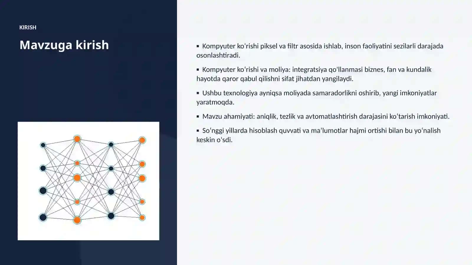 Kompyuter koʻrishi va moliya: integratsiya qo'llanmasi 3